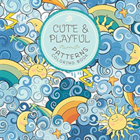 Cute and Playful Patterns Coloring Book