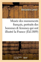 Mus�e Des Monuments Fran�ais . Recueil de Portraits In�dits Des Hommes Et Des Femmes