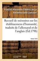 Recueil de Mémoires Sur Les Établissemens d'Humanité, Vol. 18, Mémoire N° 39