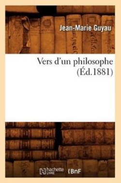 Vers d'Un Philosophe (Éd.1881)