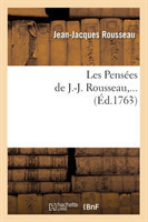 Les Pens�es de J.-J. Rousseau (�d.1763)