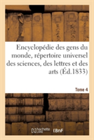 Encyclopédie Des Gens Du Monde T. 4.1