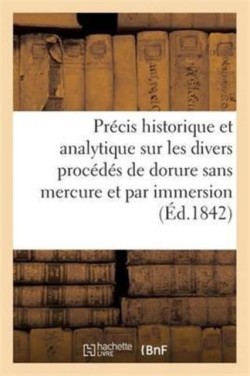 Précis Historique Et Analytique Sur Les Divers Procédés de Dorure Sans Mercure Et Par Immersion
