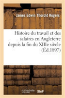 Histoire Du Travail Et Des Salaires En Angleterre Depuis La Fin Du Xiiie Siècle