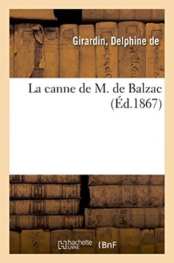 Canne de M. de Balzac