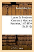 Lettres À Madame Récamier, 1807-1830