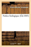 Notice Biologique Du Dr J.-M.-D. Franc