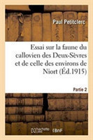 Essai Sur La Faune Du Callovien Dans Le D�partement Des Deux-S�vres Et, Partie 2