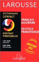 Larousse Dictionnaire Compact: Allemand / Français - Français / Allemand