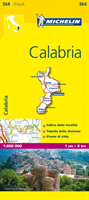 Calabria - Michelin Local Map 364