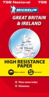 Great Britain & Ireland High Resistance - Michelin National Map