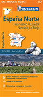 Pais Vasco, Navarra, La Rioja - Michelin Regional Map 573