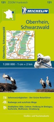 Black Forest, Alsace, Rhine Valley - Zoom Map 131