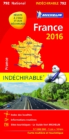 Carte France 2016 indéchirable