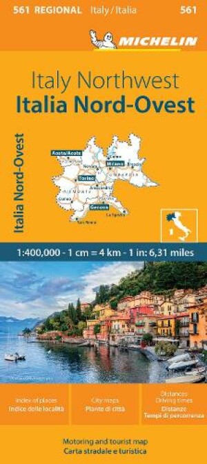 Italy Northwest - Michelin Regional Map 561