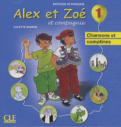 Alex et Zoe et Compagnie 1 CD Chansons & Comptines