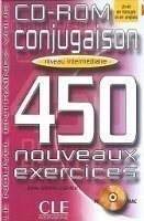 Conjugaison 450 Nouveaux Exercices: Niveau IntermÉdiaire CD-ROM