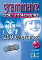 Grammaire pour adolescents: 250 exercises Niveau débutant Livre+cor.