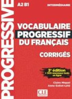 Vocabulaire progressif Inter 3-e éd. Corrigés