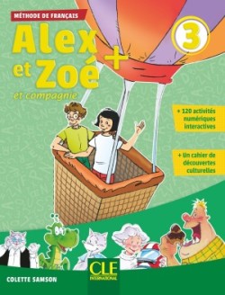 Alex et Zoé 3 Elève + CD  n.éd.