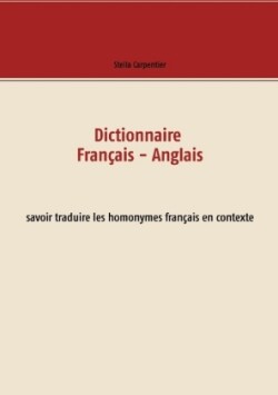 Dictionnaire Français - Anglais