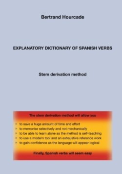 Explanatory dictionary of spanish verbs Stem derivation method