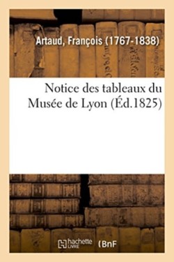Notice Des Tableaux Du Mus�e de Lyon