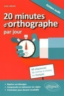 20 minutes d´orthographe par jour