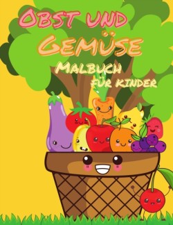 Obst und Gemuse Malbuch fur Kinder