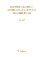 Gesammelte Abhandlungen  -  Collected Papers III