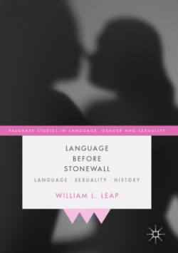 Language Before Stonewall Language, Sexuality, History