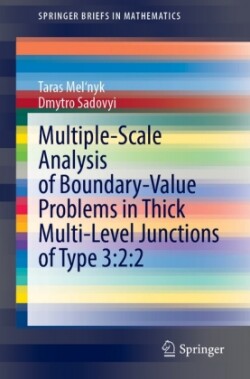 Multiple-Scale Analysis of Boundary-Value Problems in Thick Multi-Level Junctions of Type 3:2:2