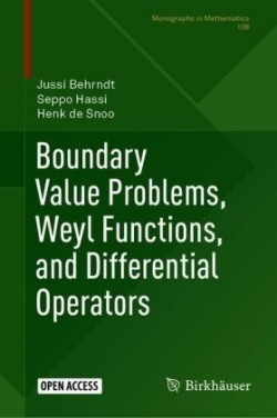 Boundary Value Problems, Weyl Functions, and Differential Operators
