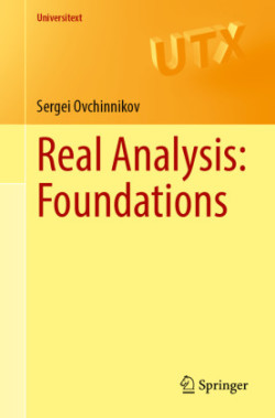 Real Analysis: Foundations