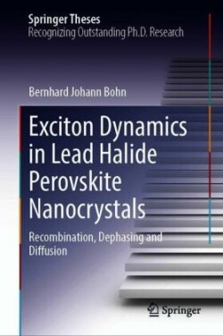 Exciton Dynamics in Lead Halide Perovskite Nanocrystals