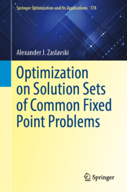 Optimization on Solution Sets of Common Fixed Point Problems