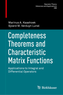 Completeness Theorems and Characteristic Matrix Functions