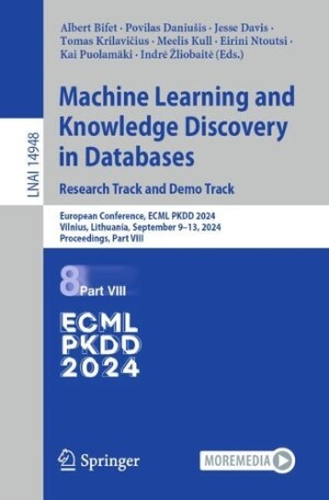 Machine Learning and Knowledge Discovery in Databases. Research Track and Demo Track