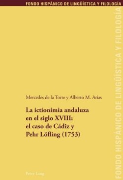 ictionimia andaluza en el siglo XVIII