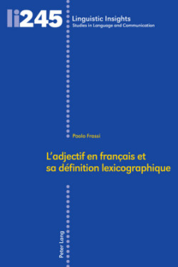 L'Adjectif En Fran�ais Et Sa D�finition Lexicographique