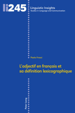 L'Adjectif En Français Et Sa Définition Lexicographique