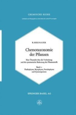 Chemotaxonomie der Pflanzen