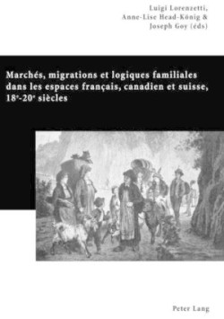 Marchés, Migrations Et Logiques Familiales Dans Les Espaces Français, Canadien Et Suisse, 18 E -20 E Siècles