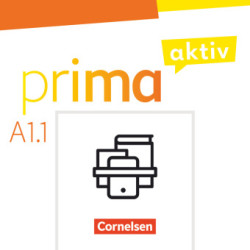 Prima aktiv - A1: Band1. Kursbuch inkl. E-Book und Arbeitsbuch inkl. E-Book im Paket