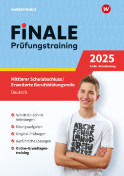 FiNALE - Prüfungstraining Mittlerer Schulabschluss, Fachoberschulreife, Erweiterte Berufsbildungsreife Berlin und Brandenburg, m. 1 Beilage