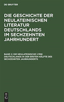 neulateinische Lyrik Deutschlands in der ersten Hälfte des sechzehnten Jahrhunderts