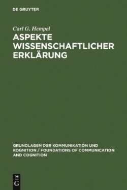 Aspekte Wissenschaftlicher Erkl�rung