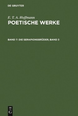 Die Serapionsbrüder, Band 3