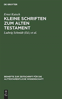 Kleine Schriften Zum Alten Testament