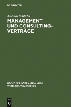 Management- und Consulting-Verträge